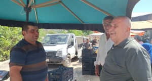 ÇAMOLUK KAPALI PAZAR YERİNE KAVUŞTU