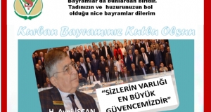 Vakıf Başkanı Avni İşcan Kurban Bayramı Mesajı Yayınladı