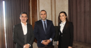 Teknoloji Bakan Yrd. Fatih Kacır ile KMK bilgi teknolojileri A.Ş.  projeleri görüştü