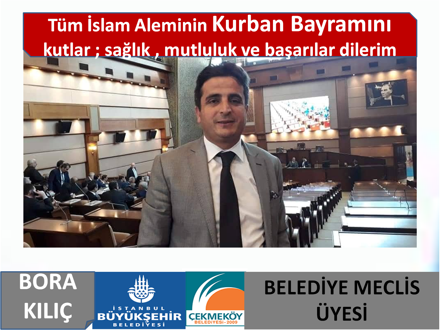 Meclis Üyesi Bora Kılıç bayram mesajı yayınladı