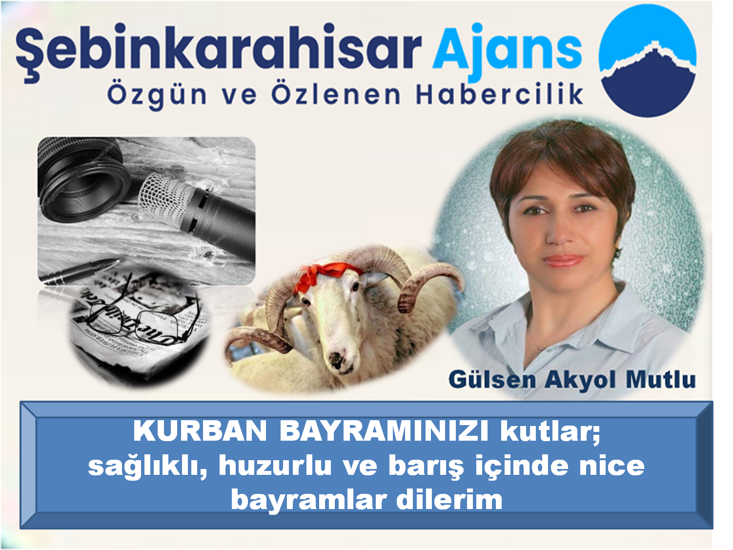 ŞEBİNKARAHİSAR AJANS  MUTLU BAYRAMLAR DİLER