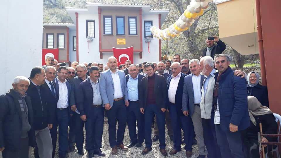 AKVİRAN KÖYÜ KAYMAKAM VE DERNEKLERLE TARİHİ GÜN YAŞADI