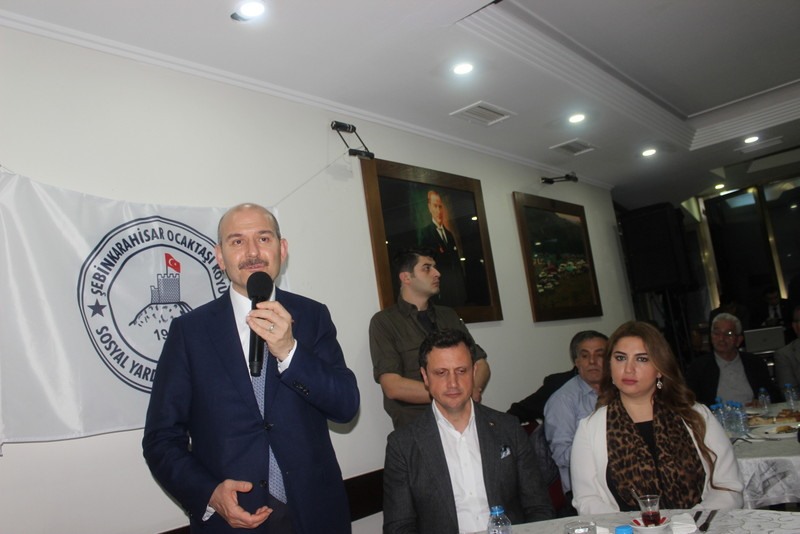 Bakan SOYLU  ya Şebinkarahisarın Vilayetliliği İletildi