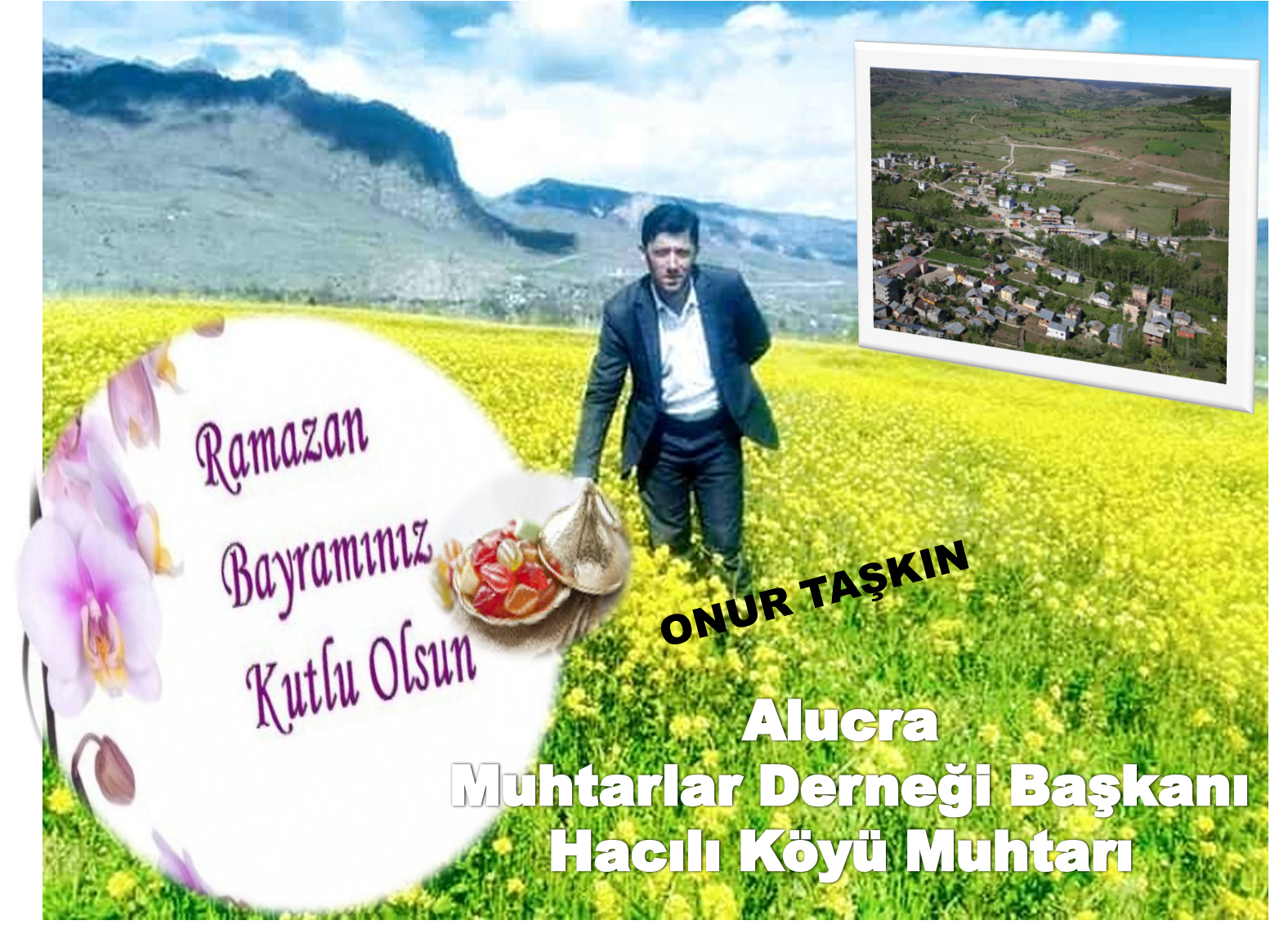 BAŞKAN ONUR TAŞKIN BAYRAM MESAJI YAYINLADI