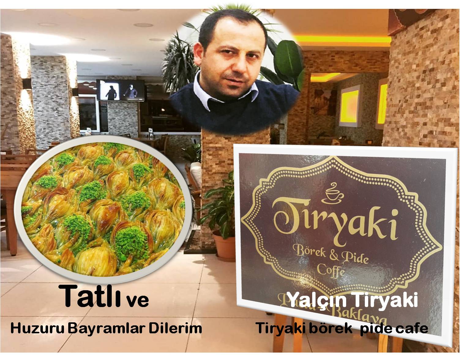 Tiryaki Börek ve Tatlı Bayramda Dostlarını Unutmadı