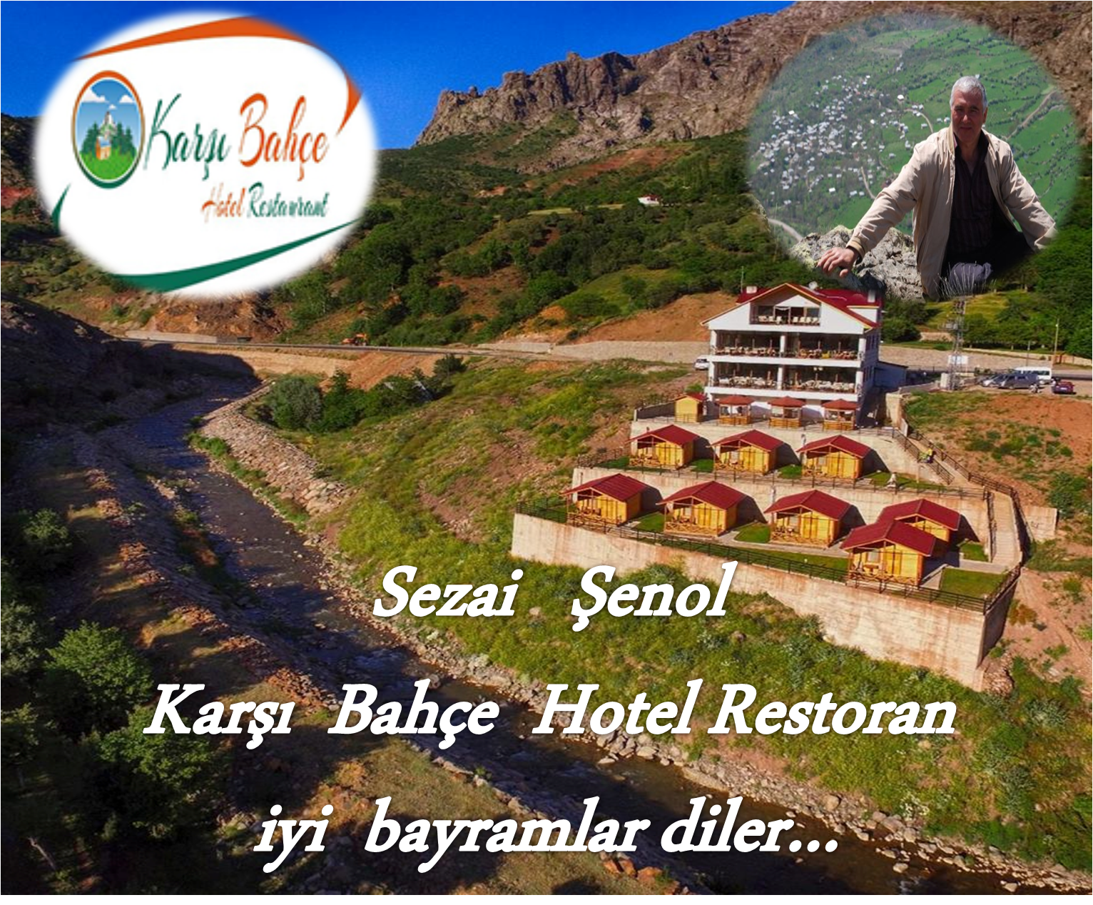 Şebinkarahisar Karşı Bahçe  Hotel Restoran İyi   Bayramlar Diler