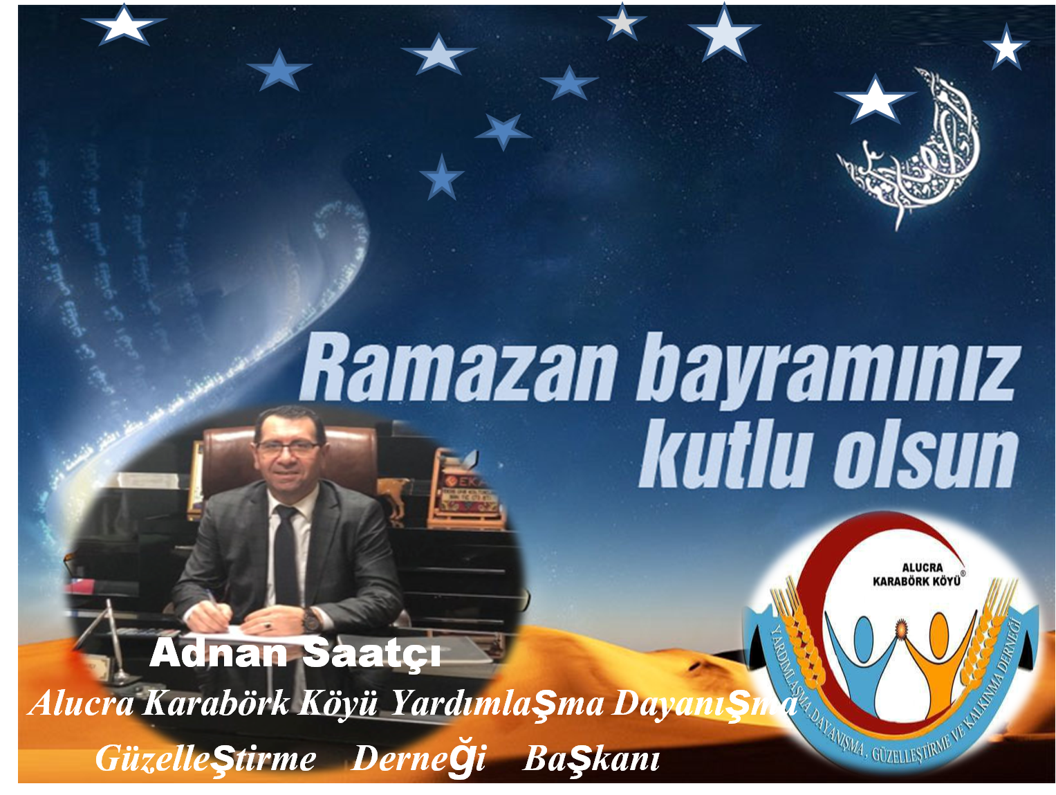 Dernek Başkanı Adnan Saatçı Bayram Mesajı Yayınladı