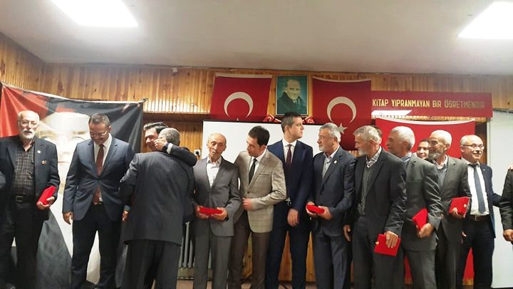 Kıbrıs Gazilerine Övünç Madalyaları  Verildi