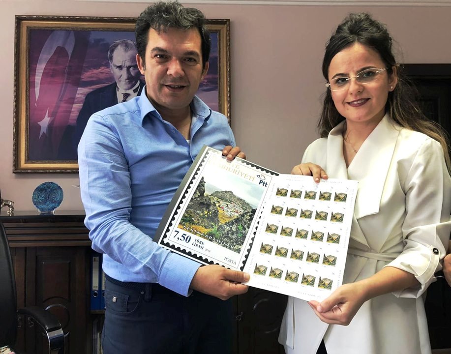 Şebinkarahisar posta pulları ile tanıtılıyor
