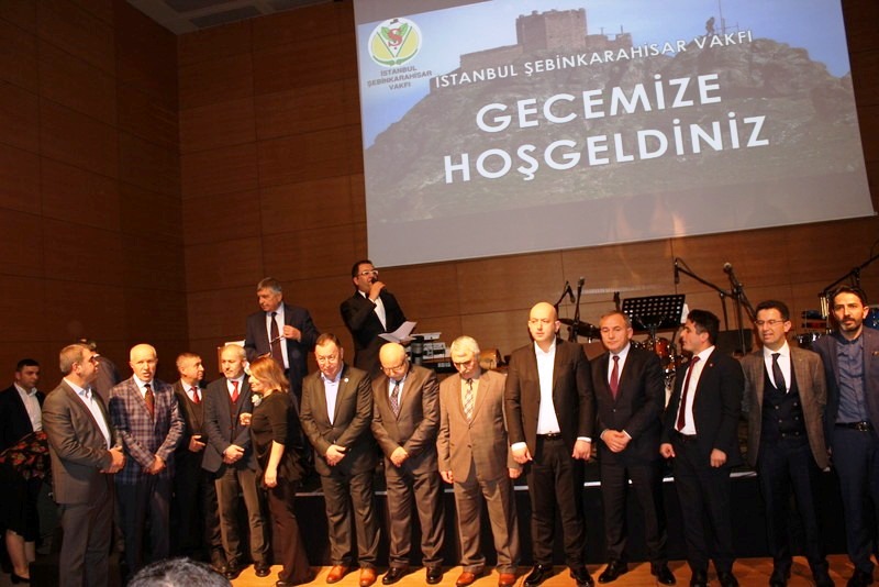 İstanbul Şebinkarahisar Vakfı Birlik Beraberlik Gecesi Düzenledi