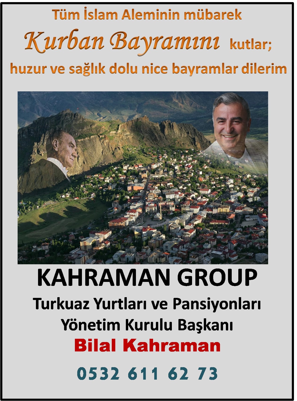 Turkuaz / Kahraman Group Mutlu Bayramlar diler