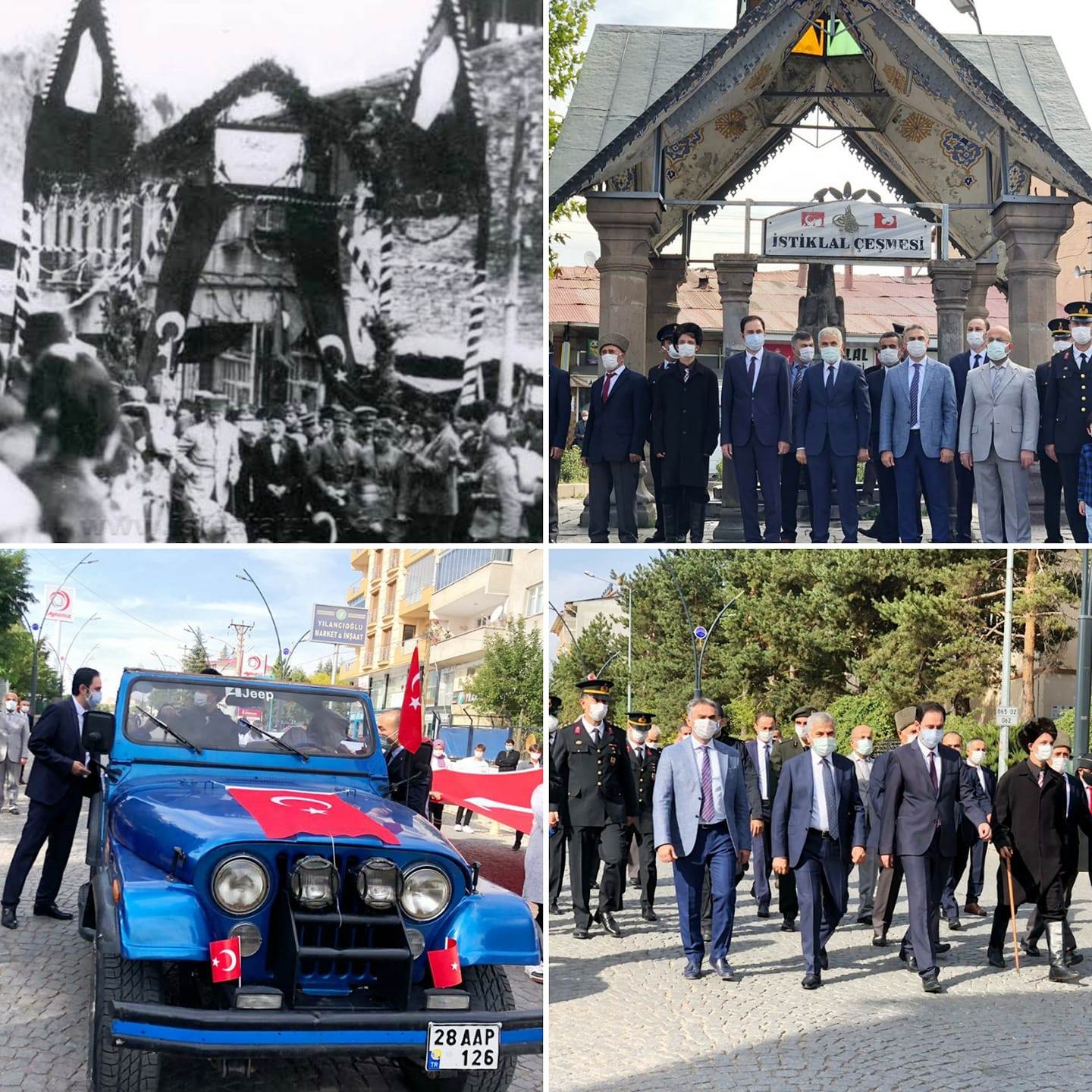 Atatürkün Şebinkarahisara Gelişi Törenle Kutlandı