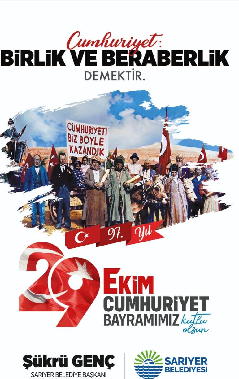 Başkan Şükrü Genç Cumhuriyet Bayramı Mesajı Yayınladı