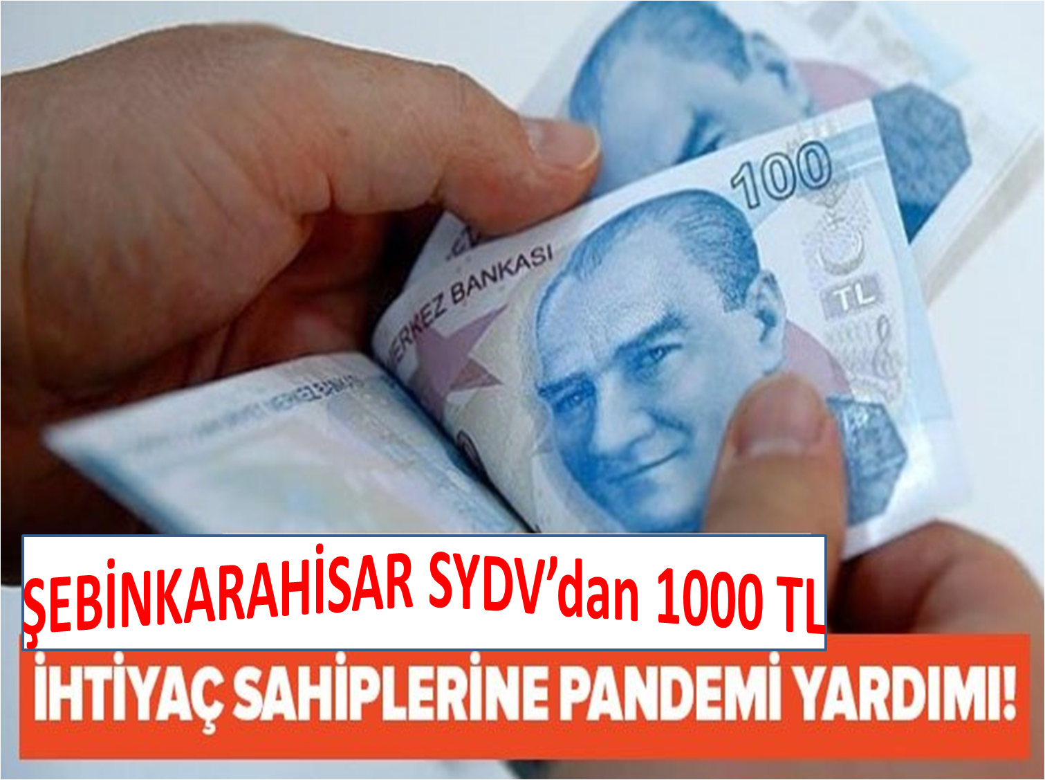 Şebinkarahisar SYDV Pandemi Desteği Sağladı