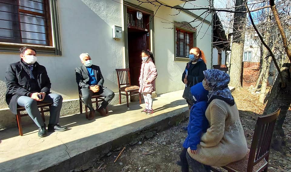 Kaymakam Bolat ve Başkan Yılancı Aile Ziyaretinde Bulundu