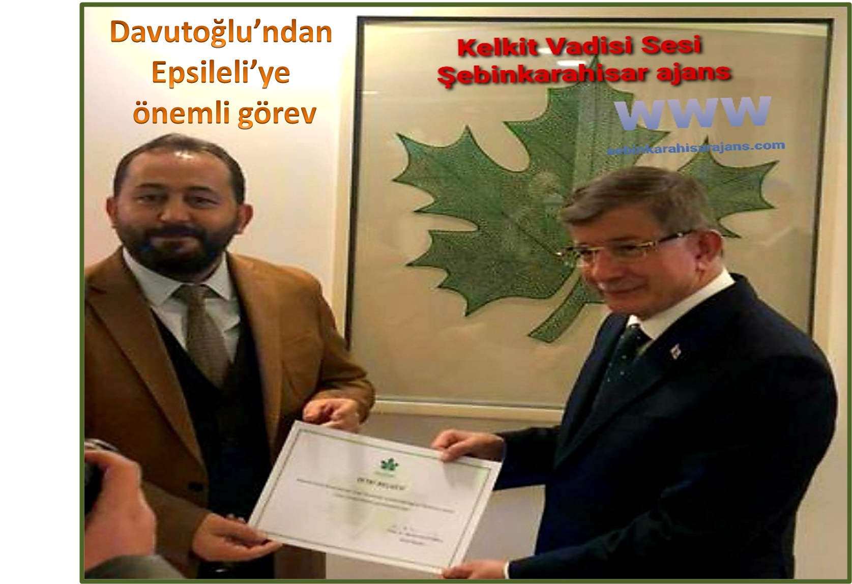Yurdal Epsileli Gelecek Partisi Başkan Yardımcısı Oldu