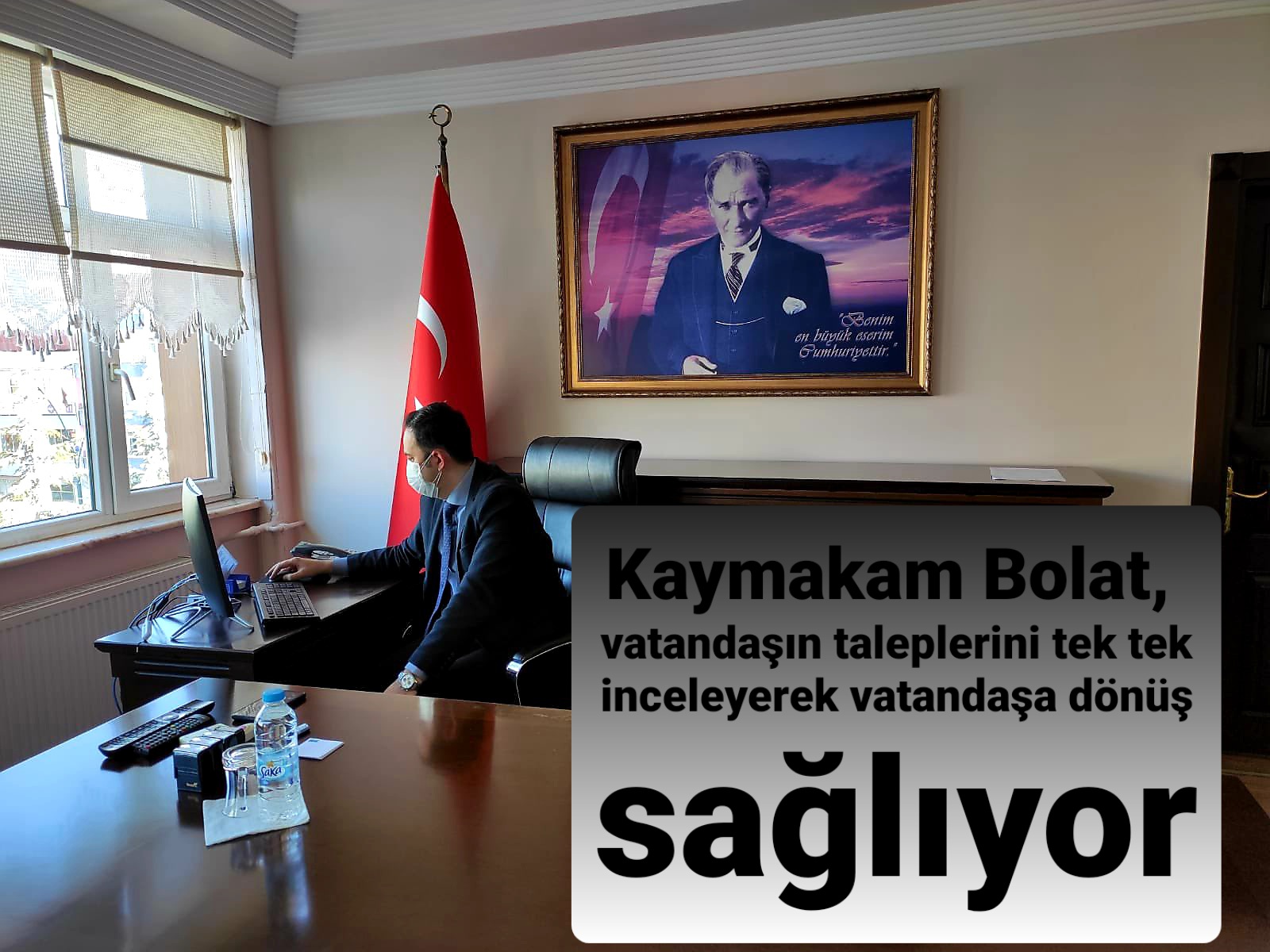 Kaymakam Bolat Vatandaşın Taleplerini Değerlendirdi