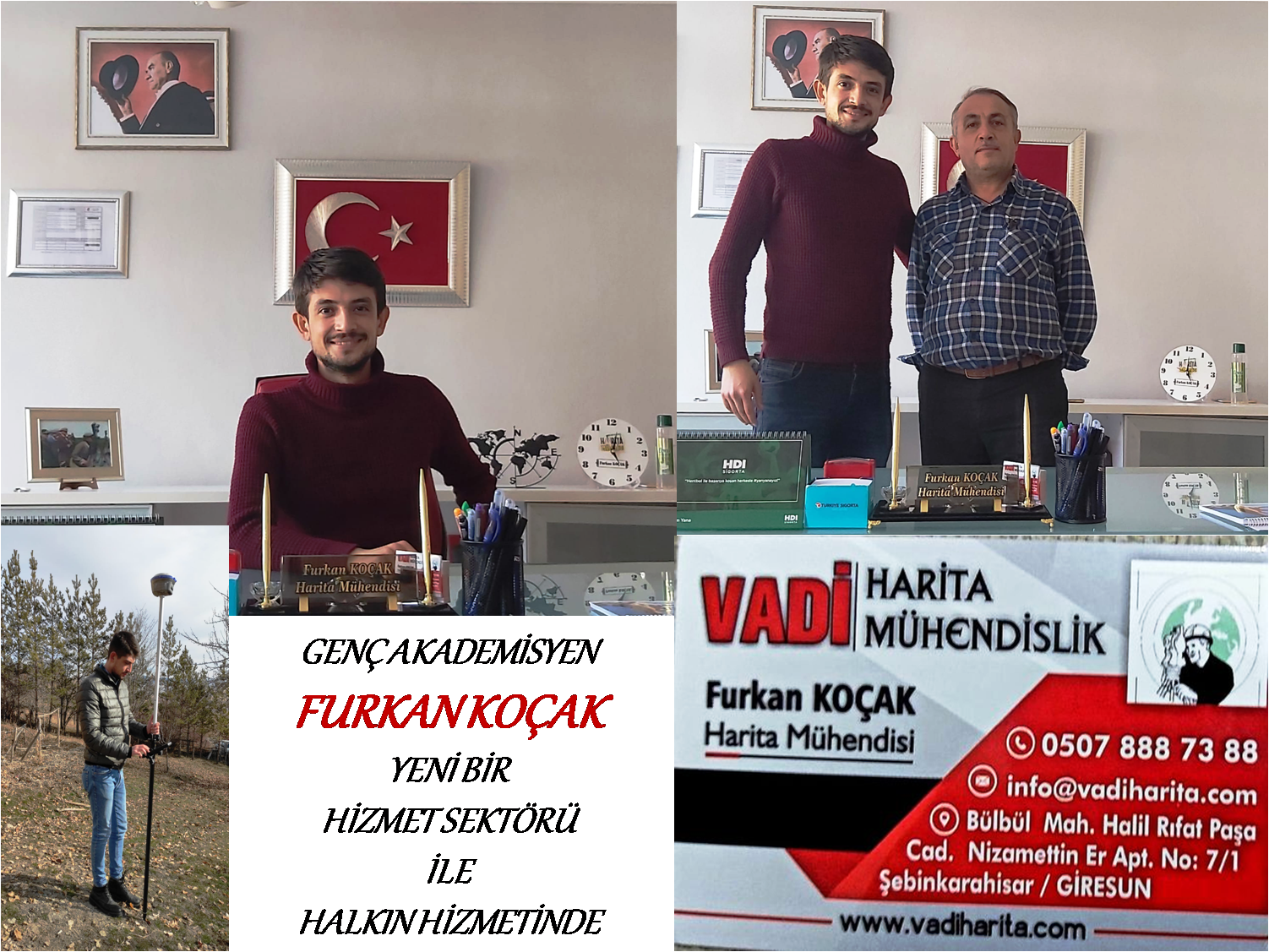 Furkan Koçaktan Şebinkarahisara yeni bir hizmet