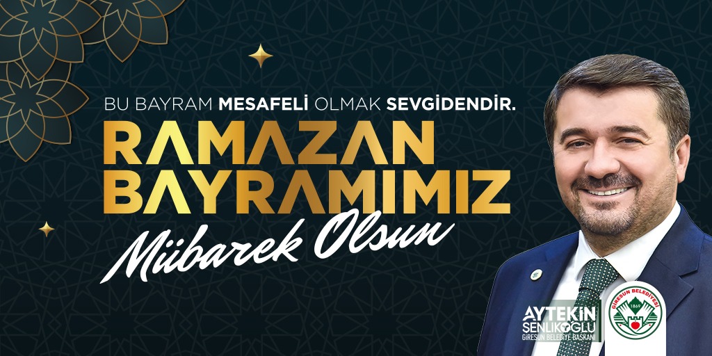 BAŞKAN ŞENLİKOĞLU BAYRAMI MESAJ YAYINLADI