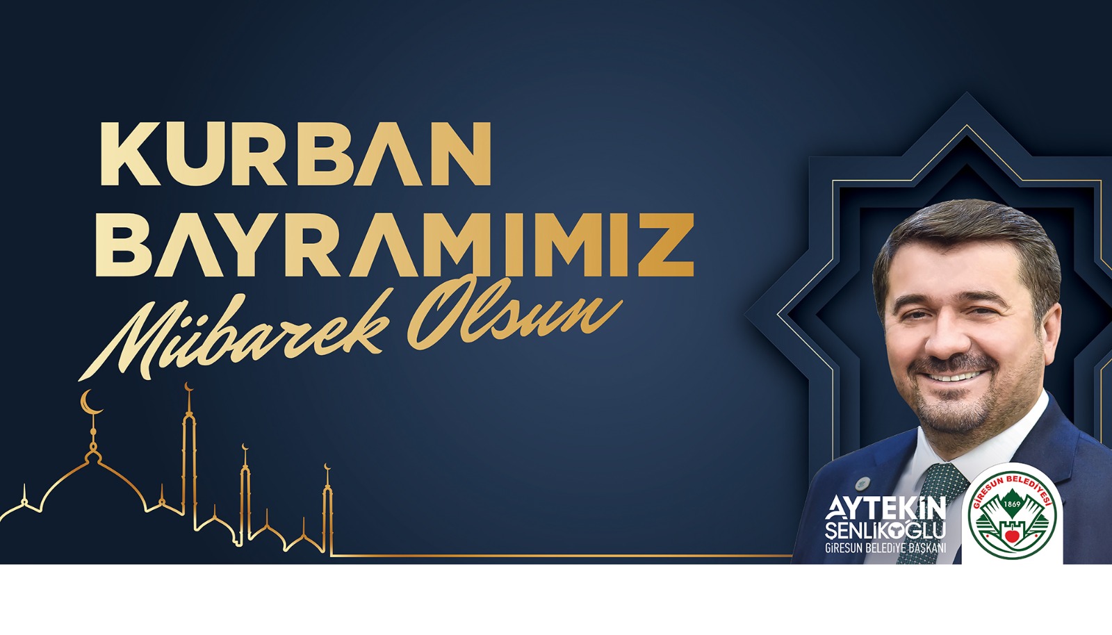 Başkan Şenlikoğlu Kurban Bayramı Mesajı Yayınladı