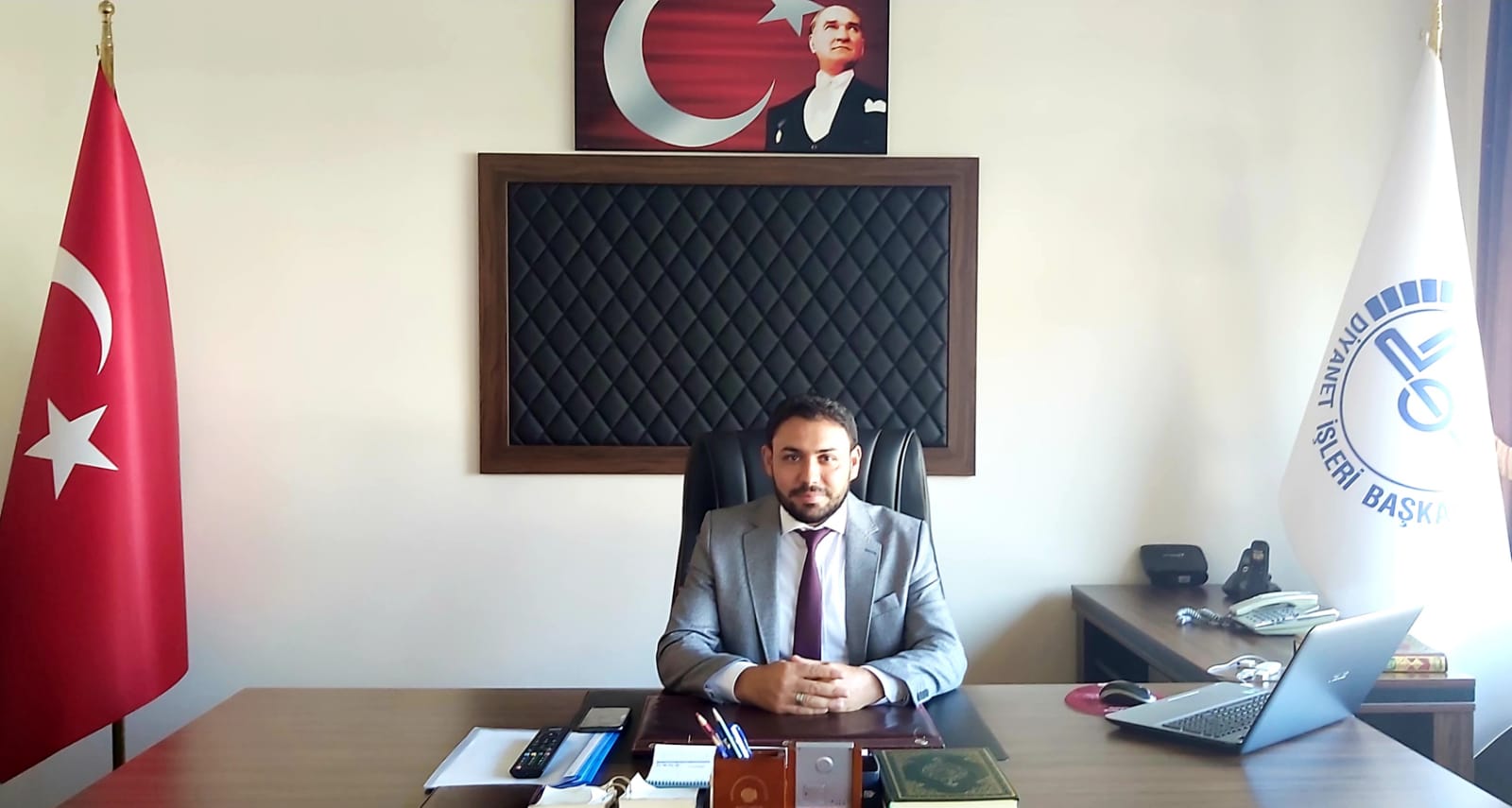 Genç Müftü Mustafa Yılmaz Görev Başında