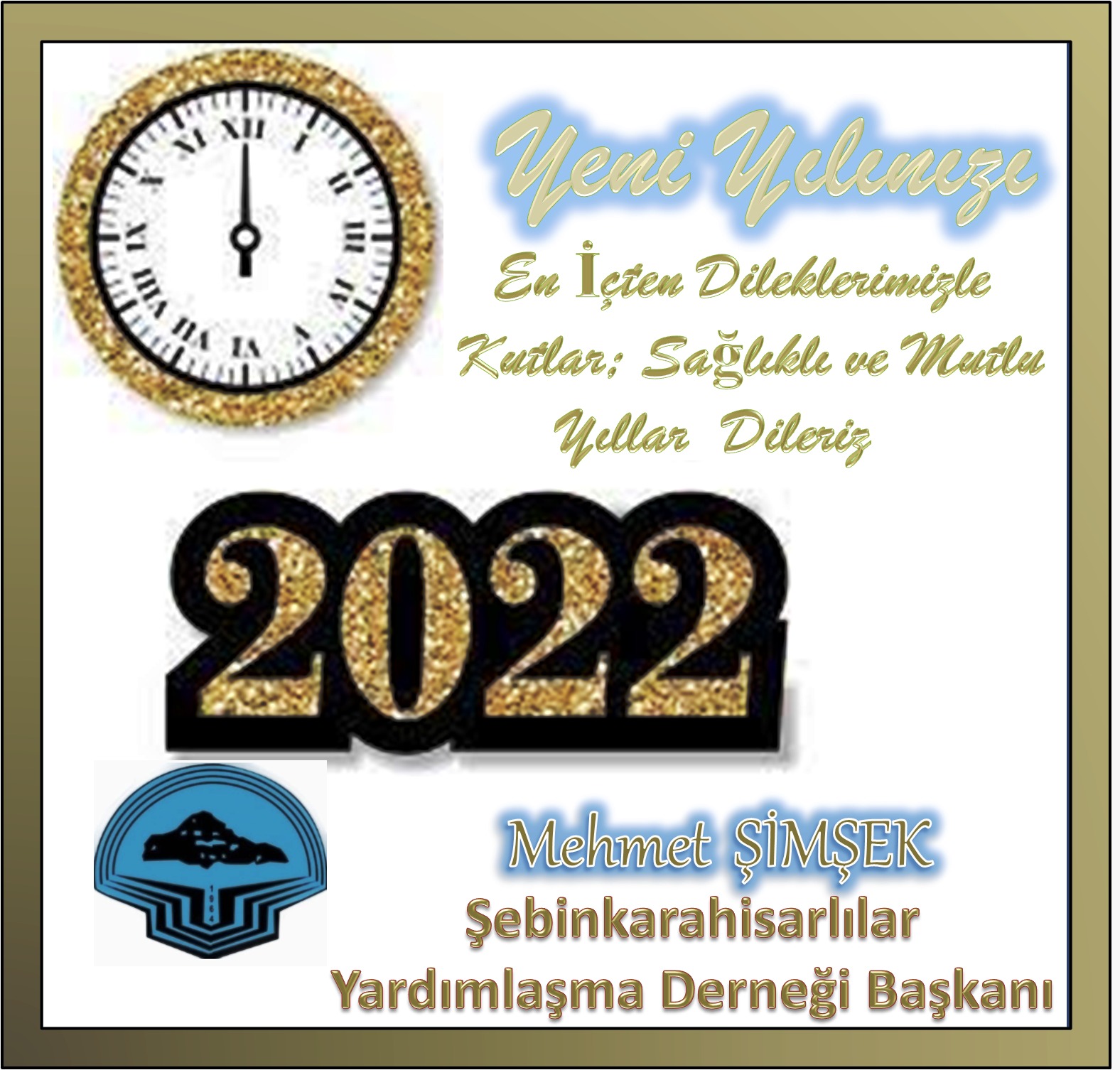 Başkan Şimşek Yeni Yıl Mesajı Yayınladı