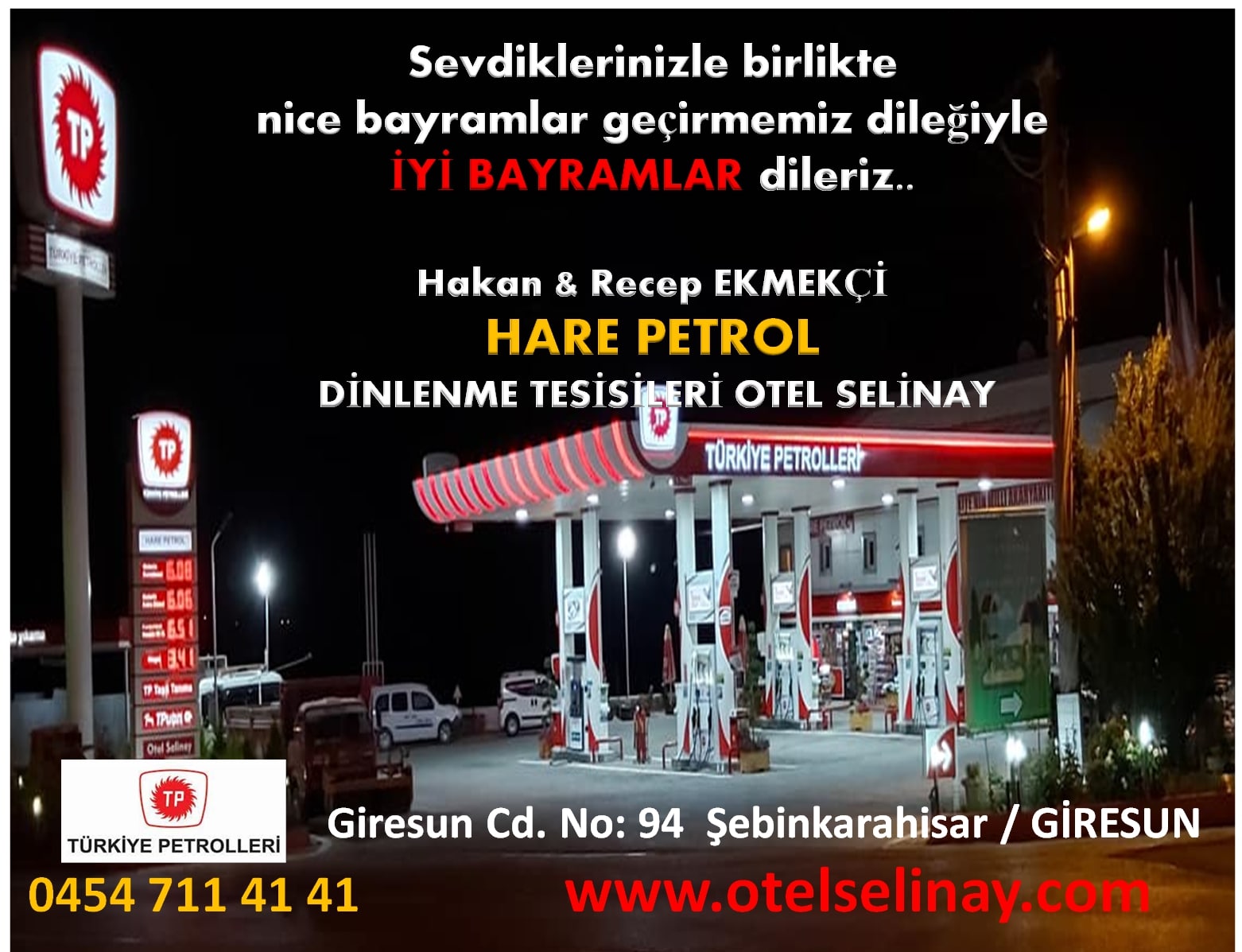 HARE PETROL İSTASYONU MUTLU BAYRAMLAR DİLER
