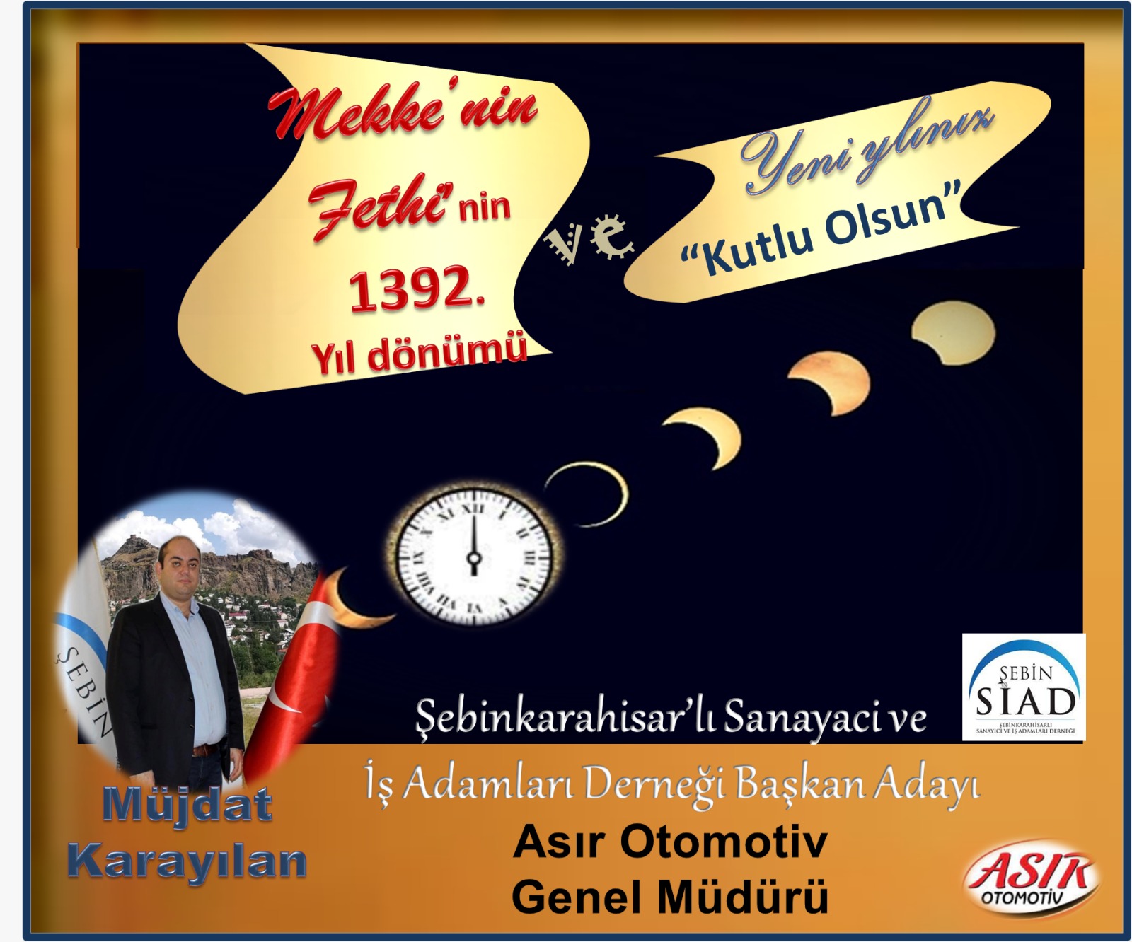 İş Adamı ve Başkan Adayı Karayılan Yeni Yıl Mesajı Yayınladı