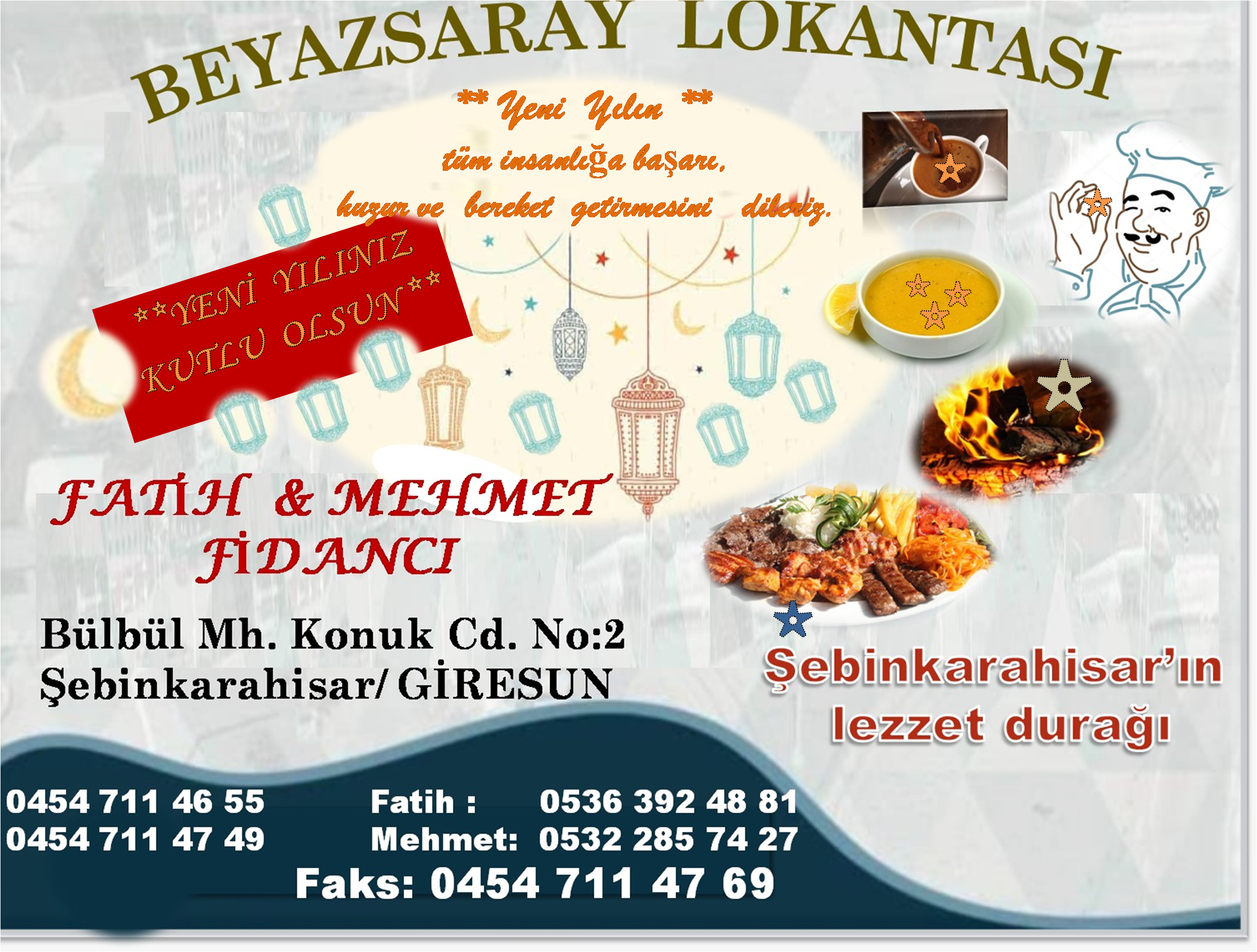 BEYAZSARAY MUTLU YILLAR DİLER
