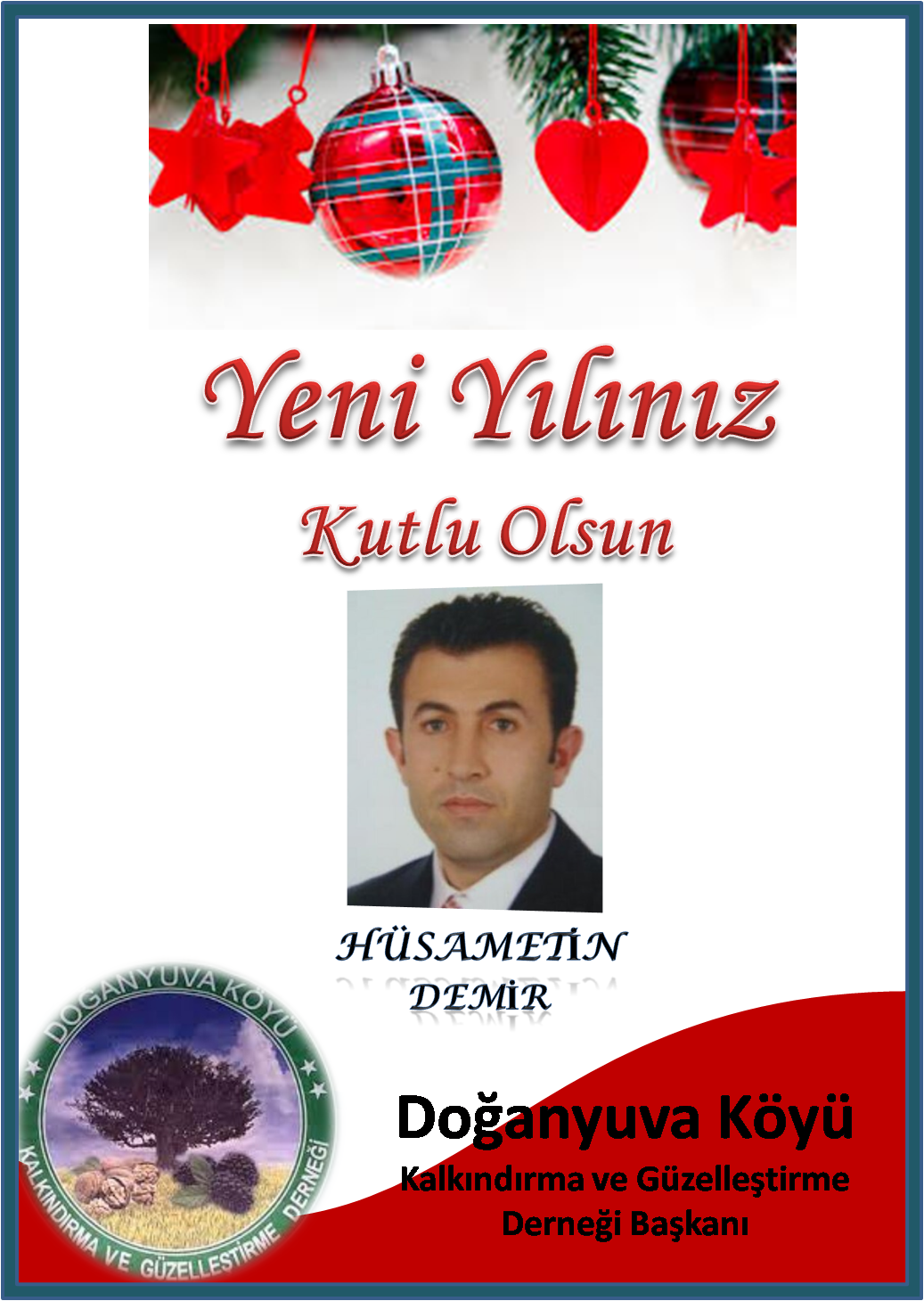 Başkan Hüsamettin Demir Mutlu Yıllar Diler