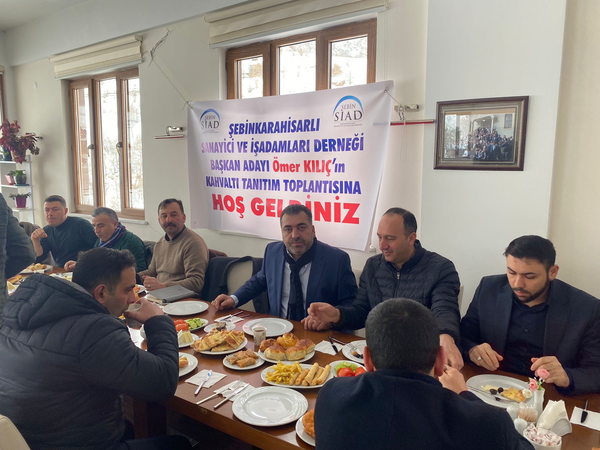 Başkan Adayı Kılıç Şebinkarahisarda Halkla Bir Araya Geldi