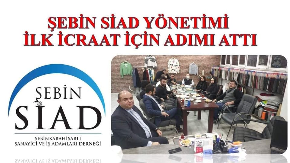 ŞEBİN SİAD RAMAZAN YARDIMLARINDA İLK ADIMI ATTI