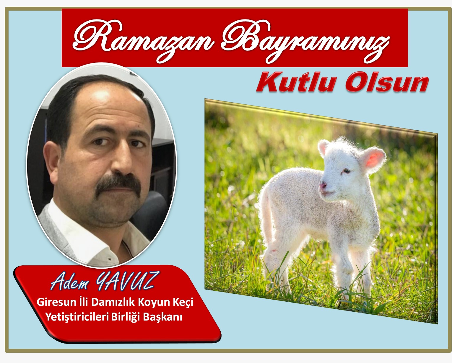 Birlik Başkanı Adem Yavuz Mutlu Bayramlar Diler