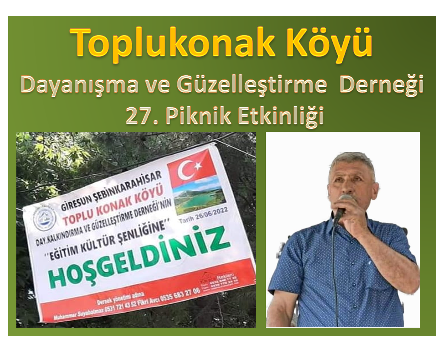 Toplukonak Köy Derneği 27. Buluşmasını Gerçekleştirdi