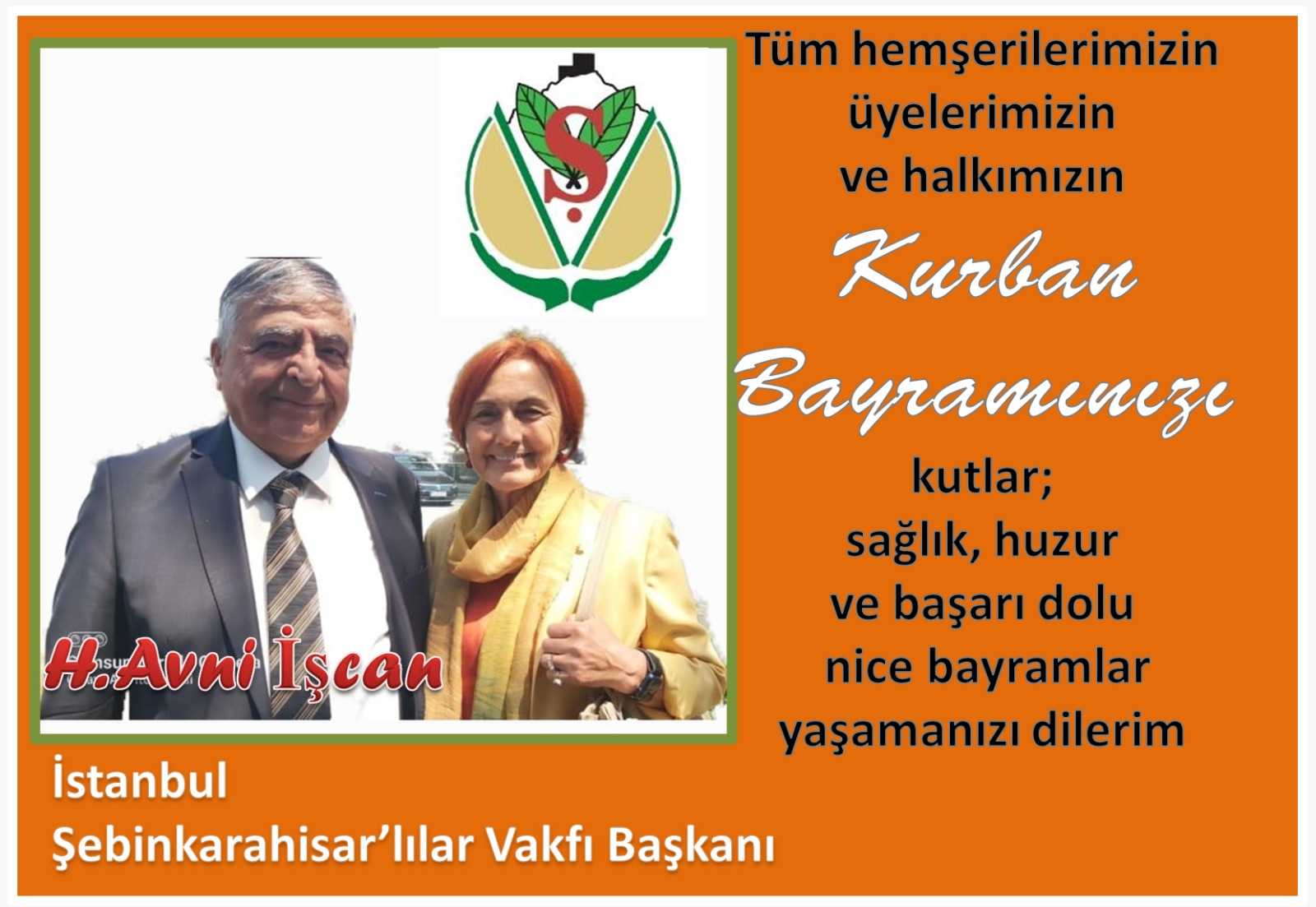 Vakıf Başkanı İşcan Hemşerilerinin Bayramını Kutladı
