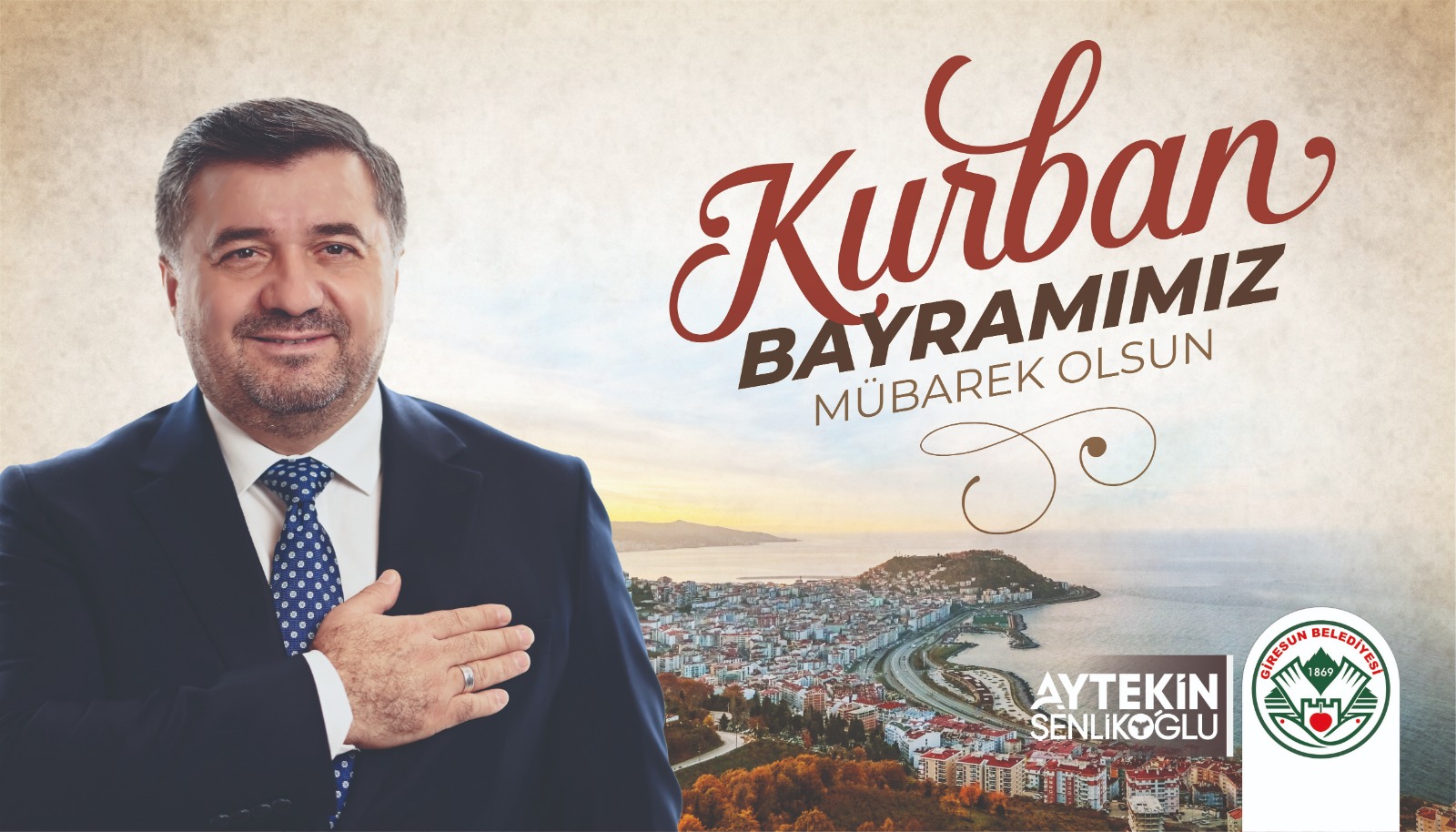 Başkan Şenlikoğlu Bayram Mesajı Yayınladı