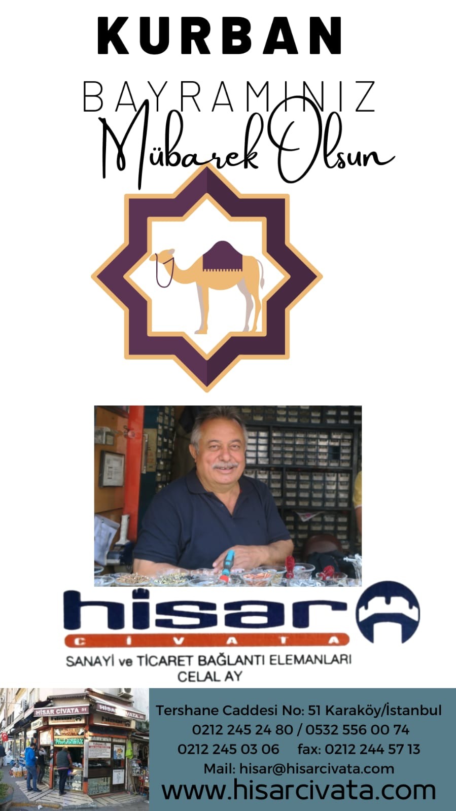 Hisar Civata Mutlu Bayramlar Diler