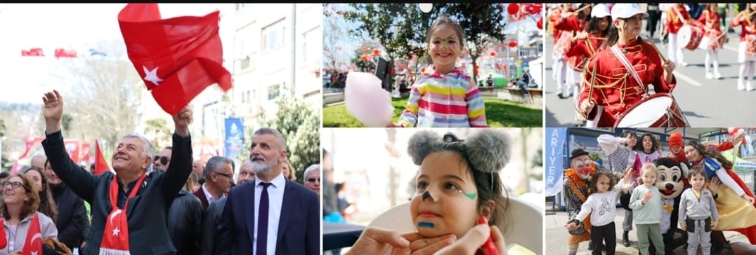 Sarıyerli Çocuklar 23 Nisanı Erken Kutladı