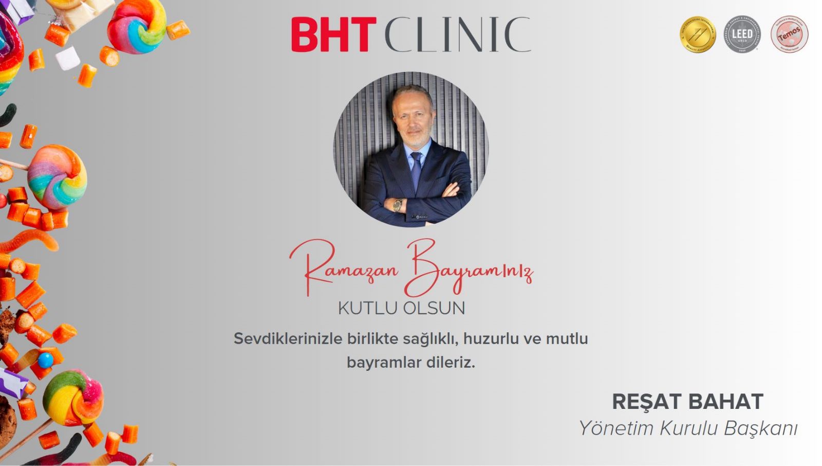 Başkan Reşat Bahat Bayram Mesajı Yayınladı