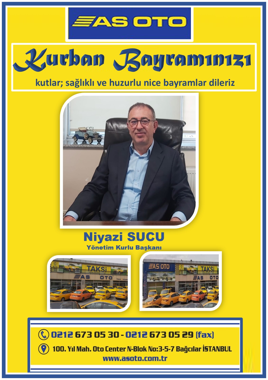 AS OTO Bayram Mesajı Yayınladı