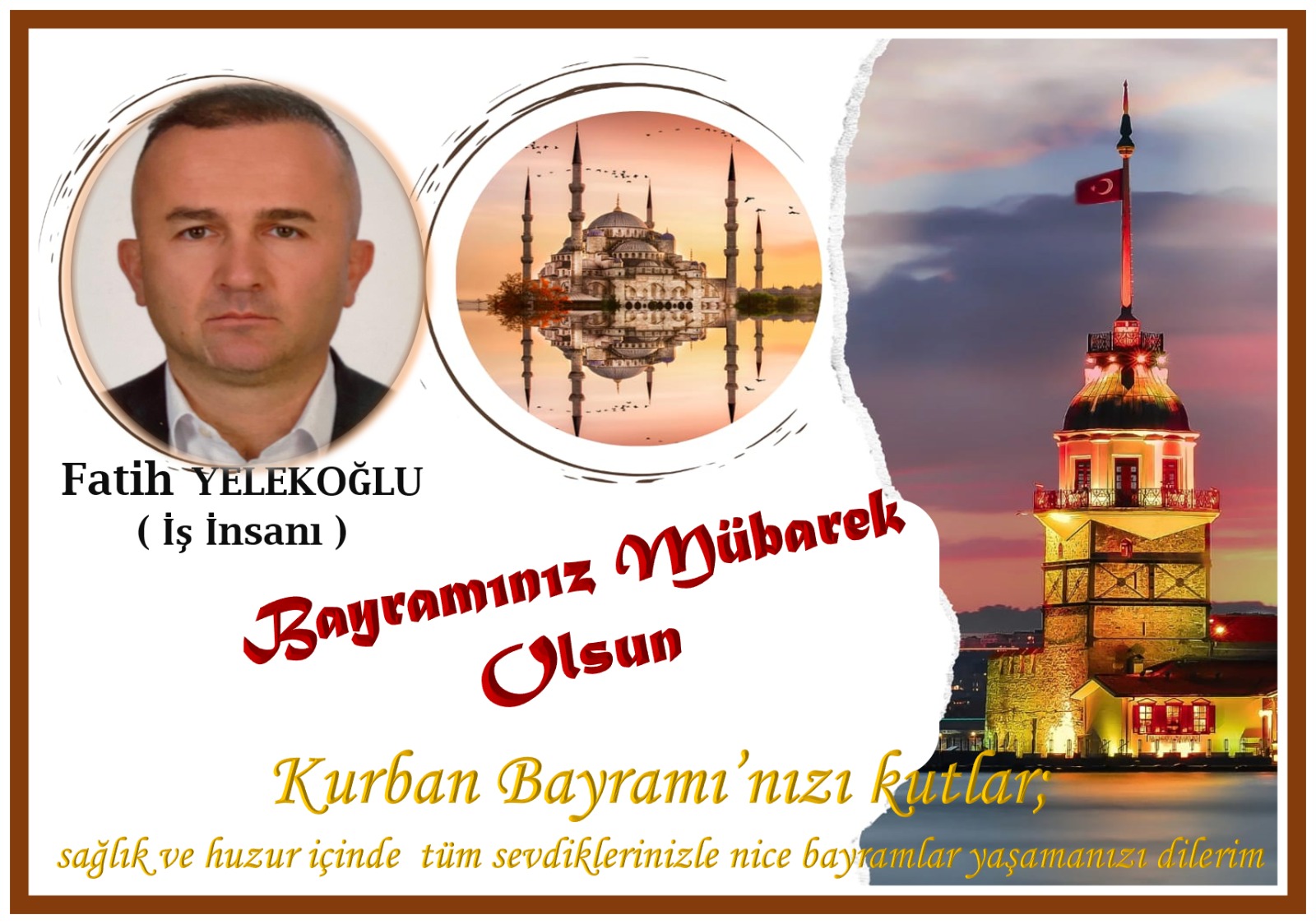 İş İnsanı Fatih Yelekoğlu Mutlu Bayramlar Diler