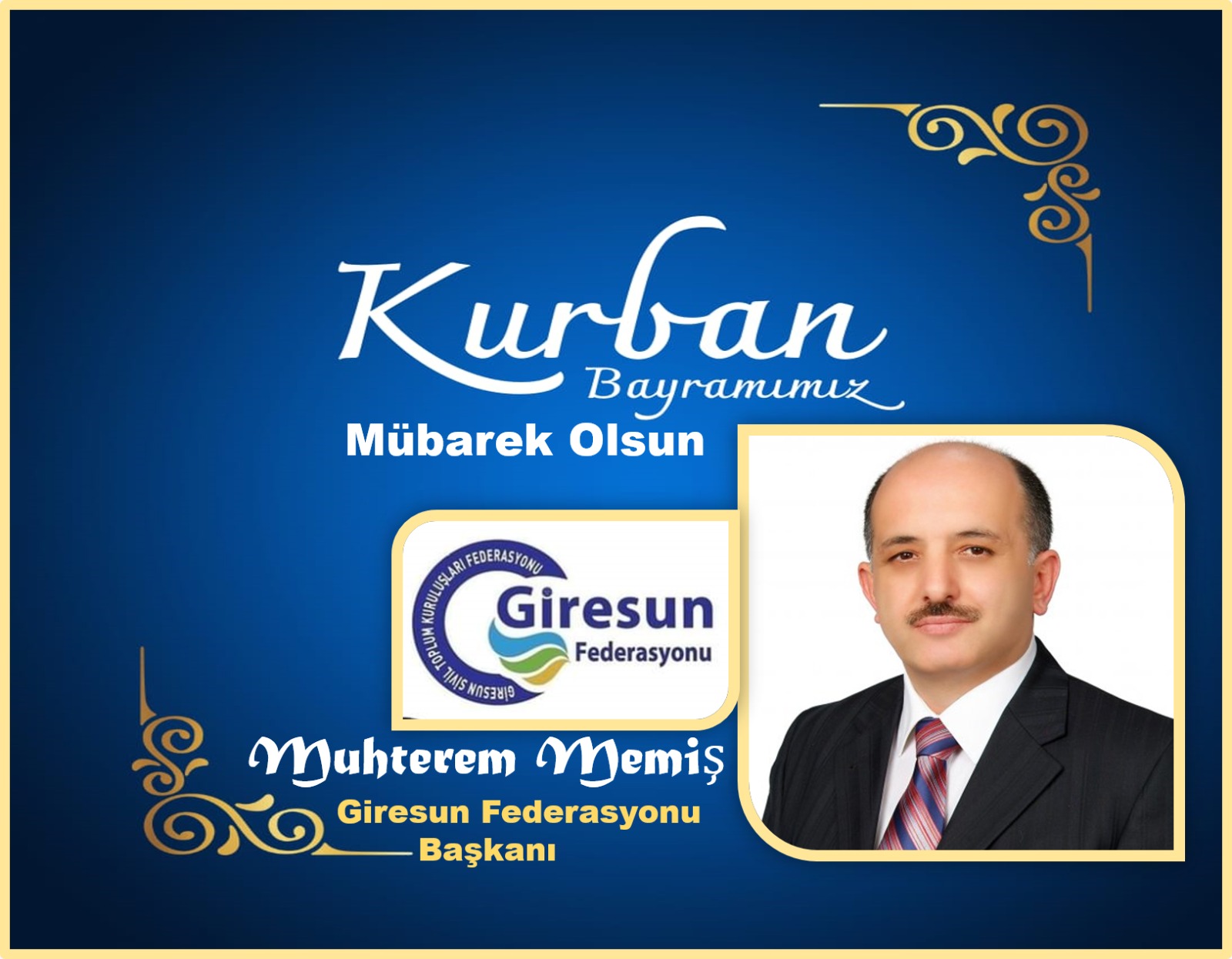 Federasyon Başkanı Memiş Bayram Mesajı Yayımladı