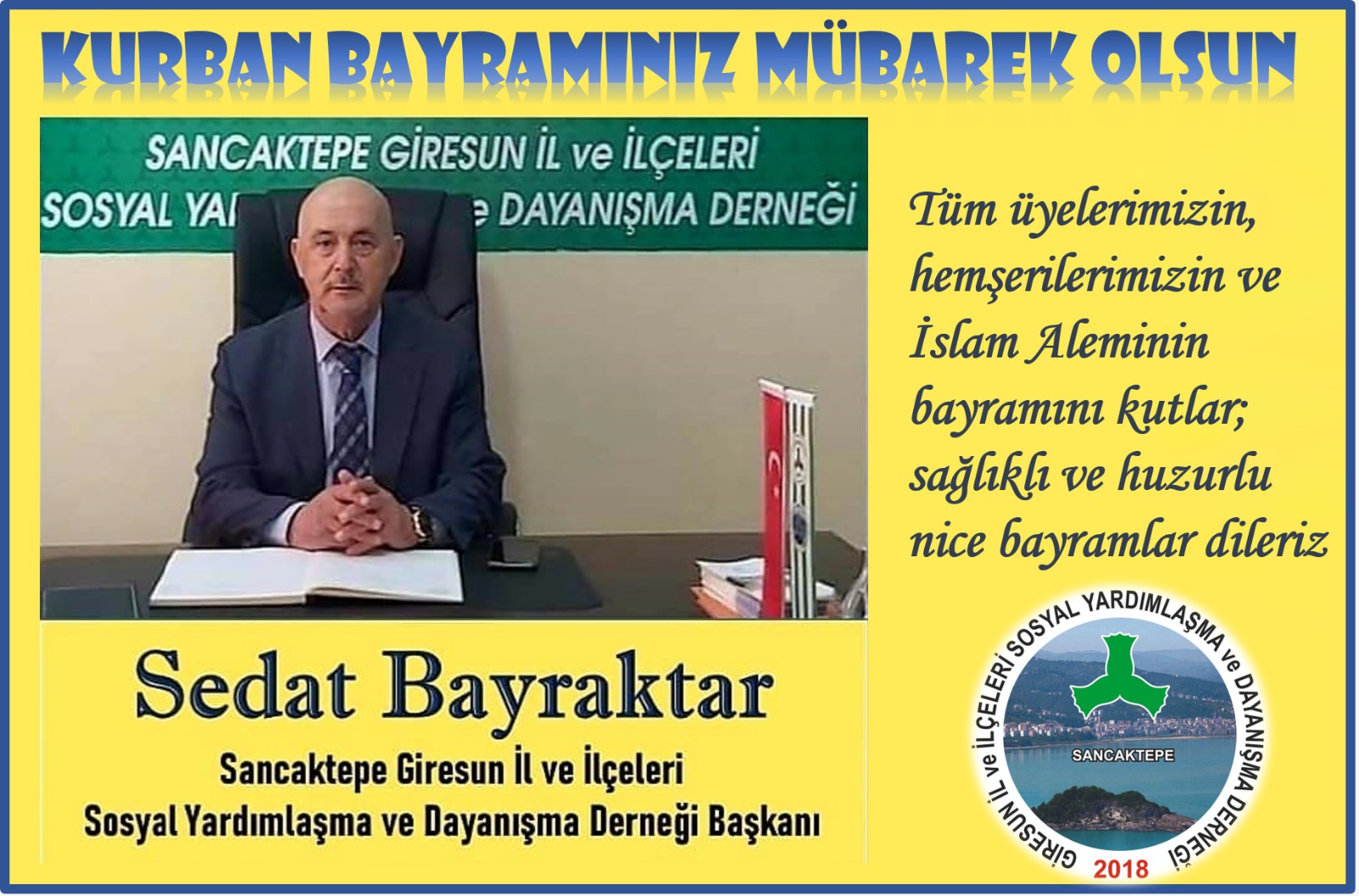 Giresunlu Başkan Bayraktar Mutlu Bayramlar 