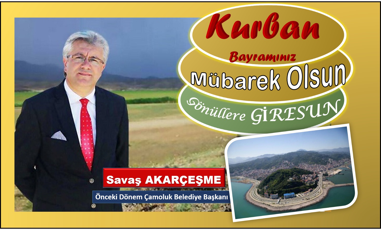 Savaş Akarçeşme Mutlu Bayramlar Diler