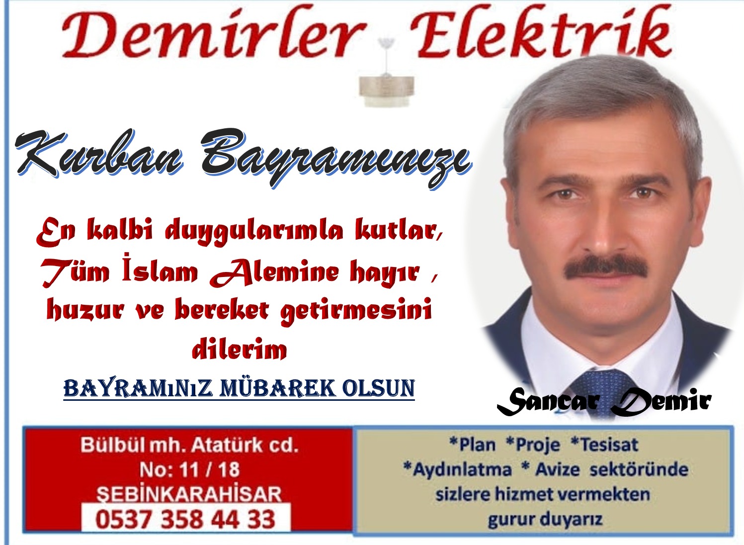 Demirler Elektrik Mutlu Bayramlar Diler