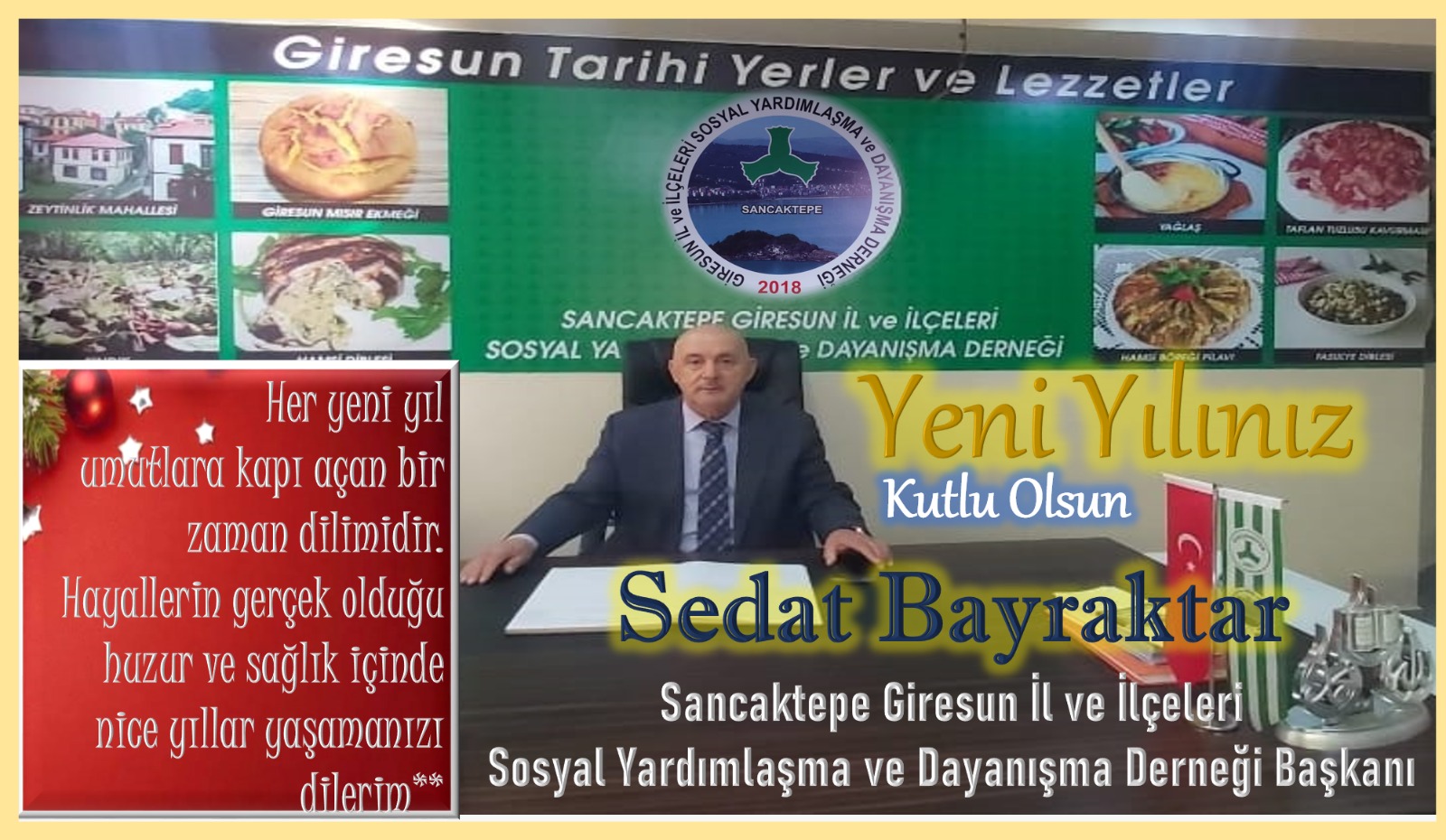 Başkan Bayraktar Yeni Yıl Mesajı Yayınladı