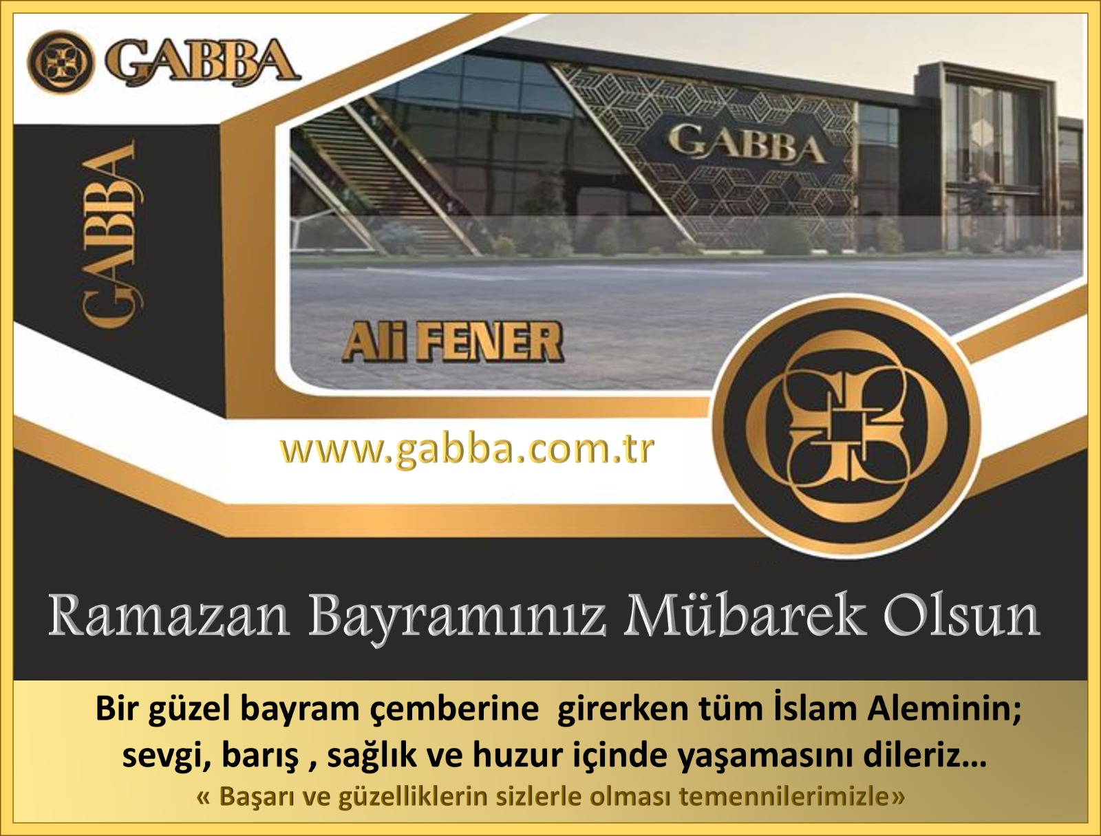 GABBA MOBİLYA MUTLU BAYRAMLAR DİLER