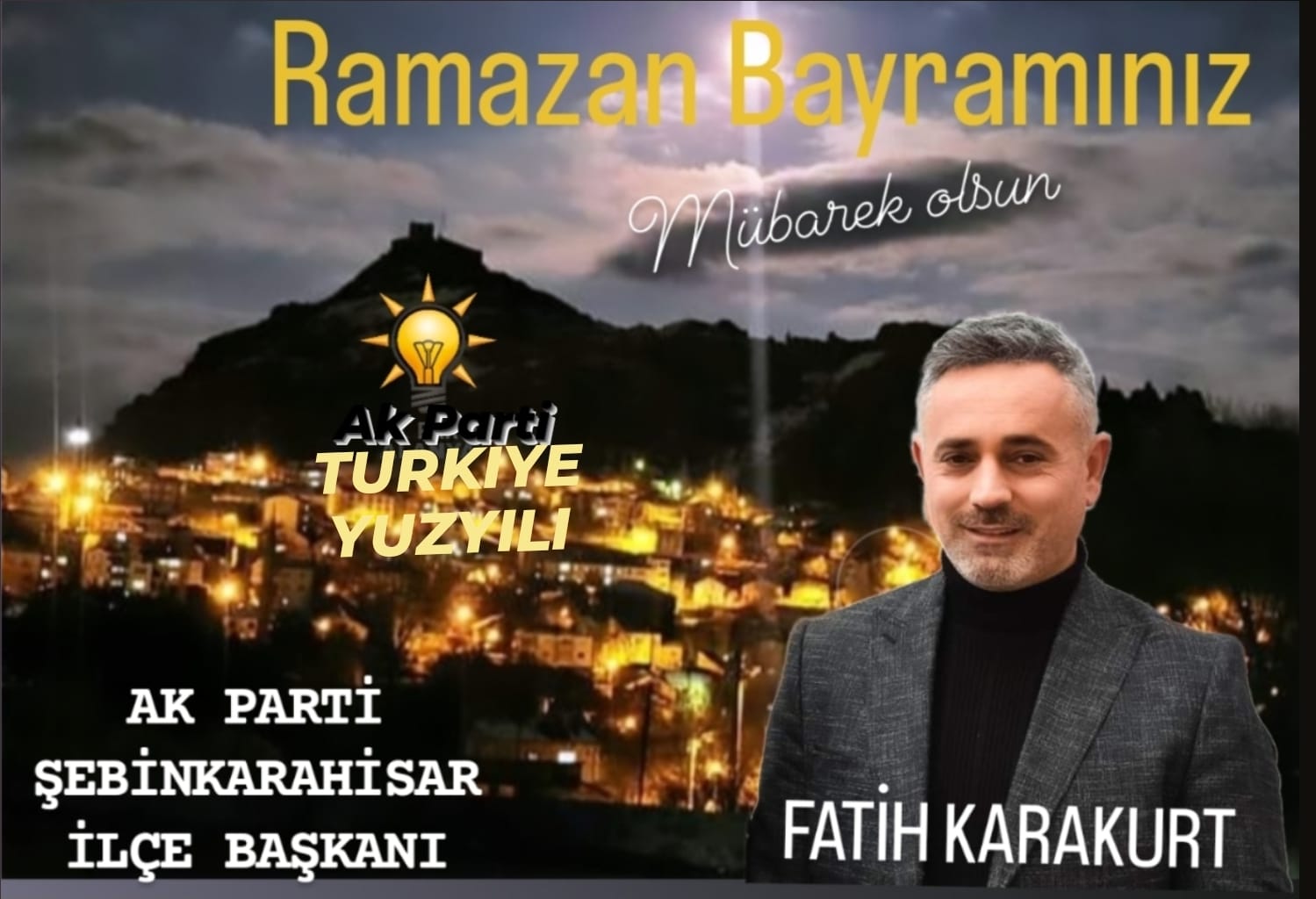 Başkan Fatih Karakurt  Mutlu Bayramlar Diler