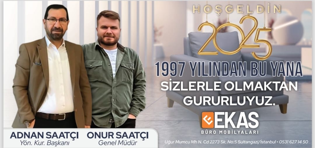 EKAS MOBİLYA MUTLU YILLAR DİLER
