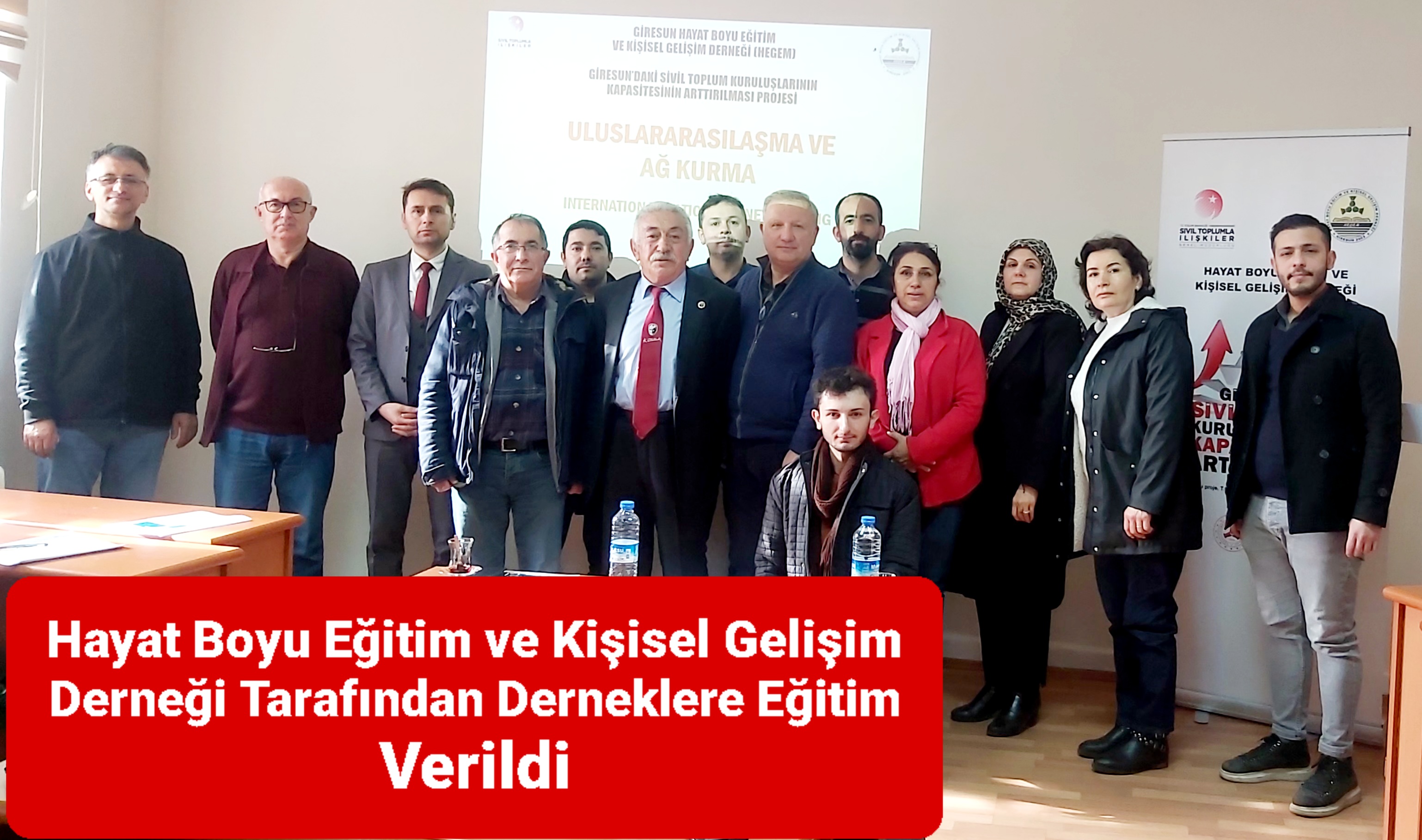 Derneklerin Projeye Adım Atması  İçin Eğitim Verildi